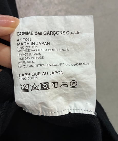 PLAY COMME des GARÇONS One Point Tee BK