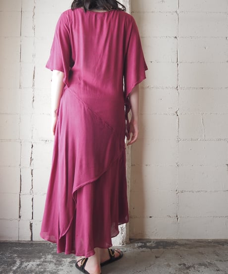 Asymmetrica Hem Kaftan Dress PI