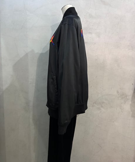 JORDAN Back Logo Satin Blouson BK