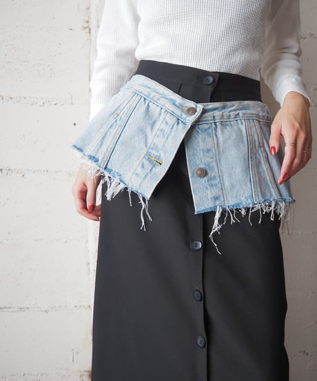 REMAKE Denim Bustier LBL