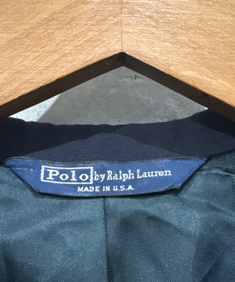 1980's Polo by Ralph Lauren Wool Tailored Blazer NV