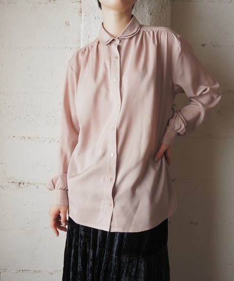 1980's Double Round Collar Blouse BE