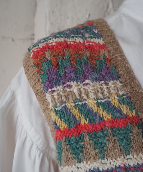 L.L.Bean Multicolor Knit Vest BRPURIV