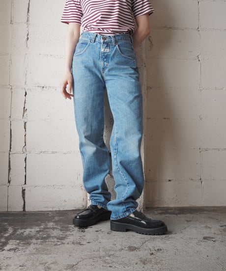 MARITHÉ FRANÇOIS GIRBAUD Tapered Denim Pants LBL