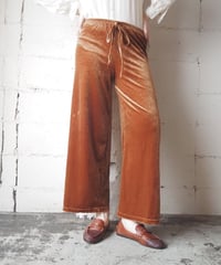Made in Canada Velvet Wide Easy Pants CM