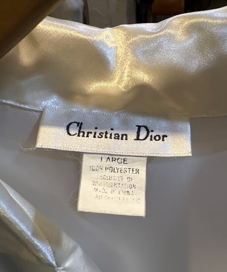 Christian Dior Satin Pajama Shirt WH