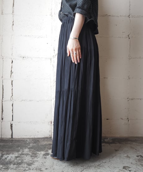 Made in USA Tiered Long Skirt DNV