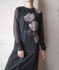 C&A Sheer Floral Print Top BKPI