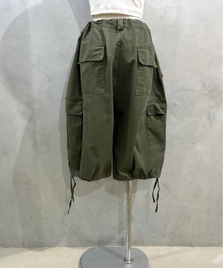 REMAKE Drawstring Cargo Shorts KA