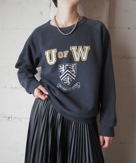 UofW Emblem Print College Sweat NV
