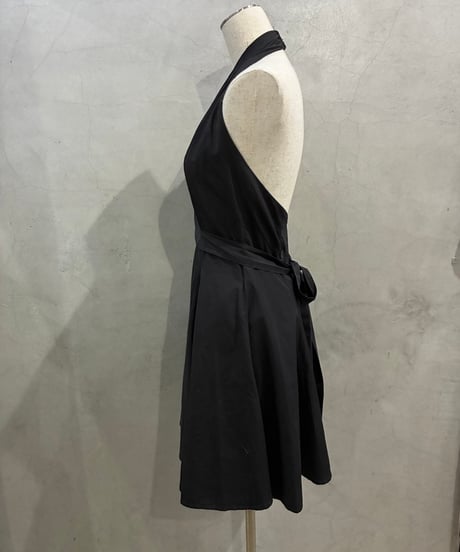 KENZO Halter Neck Wrap Dress BK