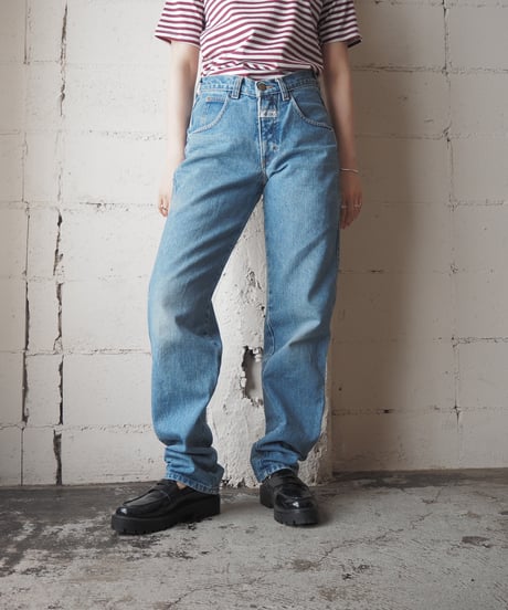 MARITHÉ FRANÇOIS GIRBAUD Tapered Denim Pants LBL