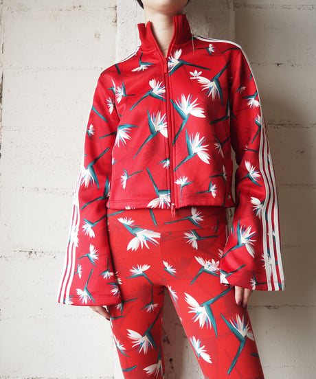 adidas×Thebe Magugu Botanical Pattern Track Jacket RE