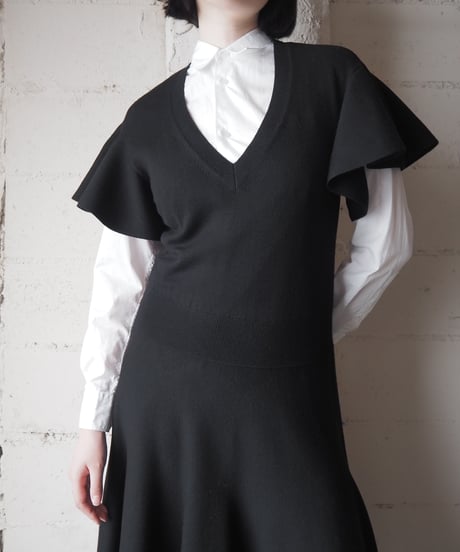 Chloé Flared Sleeve Knit Dress BK