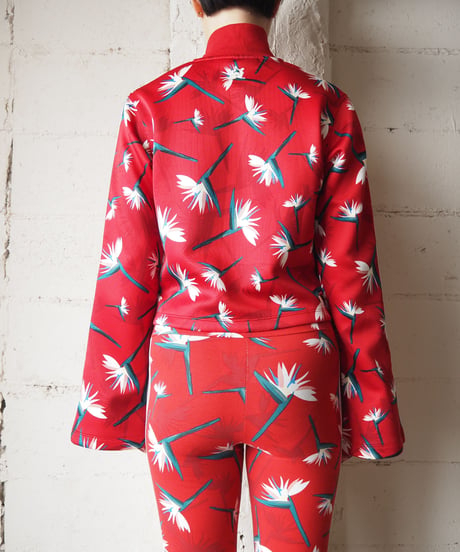 adidas×Thebe Magugu Botanical Pattern Track Jacket RE