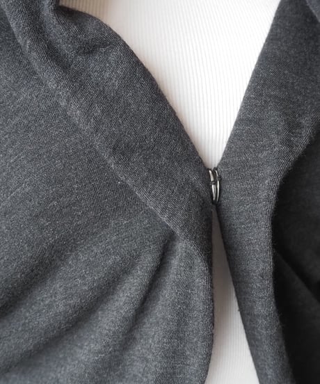 Yohji Yamamoto Deformation Knit Cardigan DGR