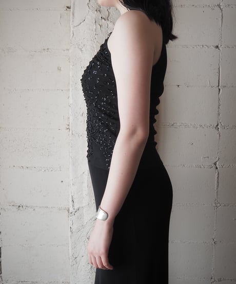 American Sleeve Beads Knit BK