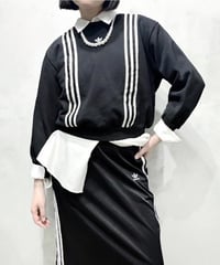 adidas 3 Stripes Taped Sweatshirt BK