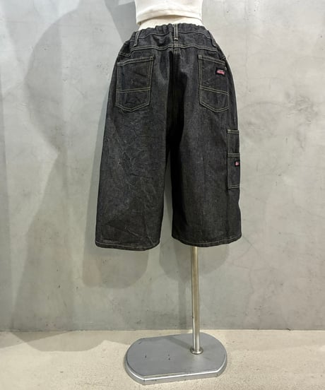 REMAKE Dickies Drawstring Denim Shorts BK