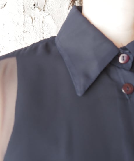Basic Sheer S/S Shirt NV