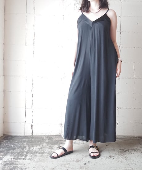 Camisole V-Neck Jumpsuit BK