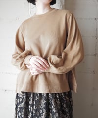 GANNI Volume Sleeve Logo Tag Sweatshirt BE