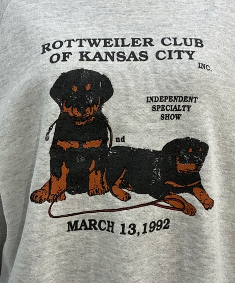 ROTTWEIR CLUB OF KANSAS CITY Dog Sweat LGR