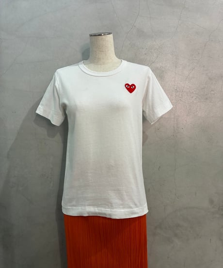 PLAY COMME des GARÇONS One Point Tee WH