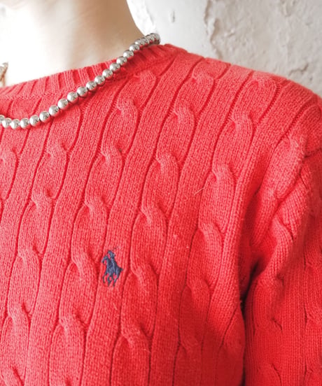 Ralph Lauren Cotton Cable Sweater RE