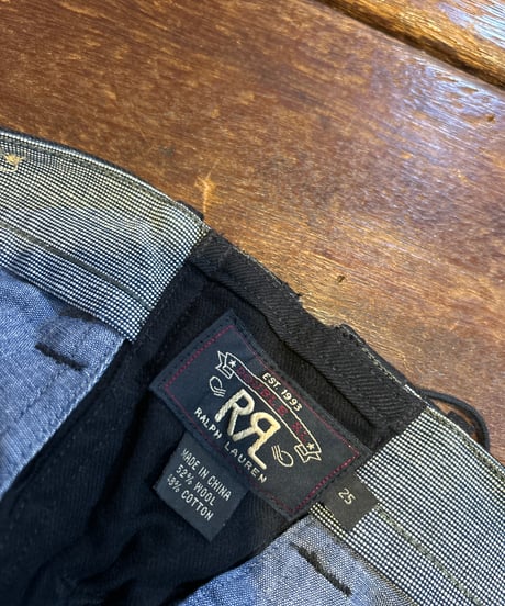 RRL RALPH LAUREN Sailor Pants BK
