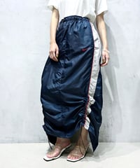 Remake NIKE Drawstring Track Skirt NV GR RE
