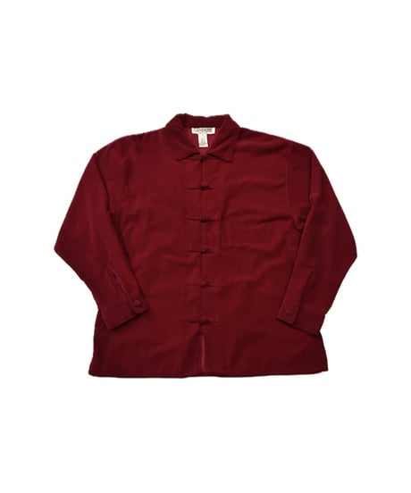L/S Velvet China Shirt RE