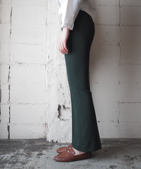 1970's Lee Polyester Center-Crease Flare Pants GN