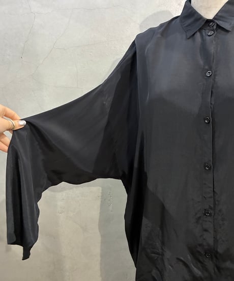 DIESEL Back Lace Up Rayon Shirt BK