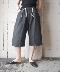 Remake Dickies Drawstring Denim Shorts BK