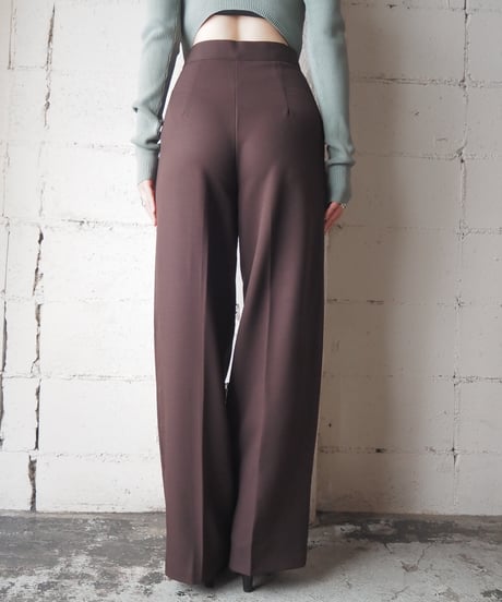 Straight Center Press Pants BR