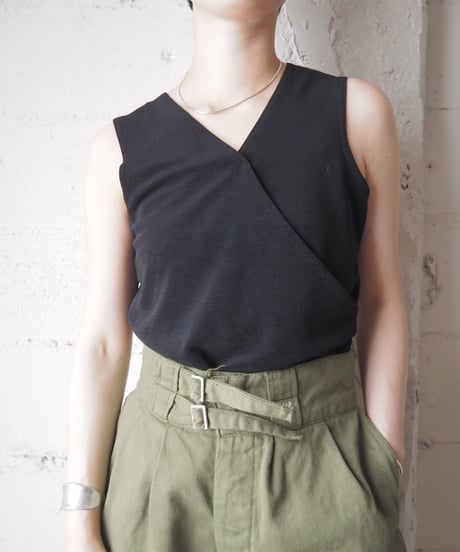 Cache-coeur Sleeveless Tops BK