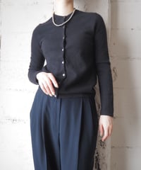 LAUREN RALPH LAUREN PETITE Crewneck Knit Cardigan BK