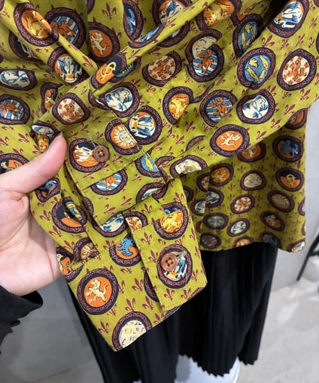 Jean Paul GAULTIER FEMME Circle Pattern Shirt KA