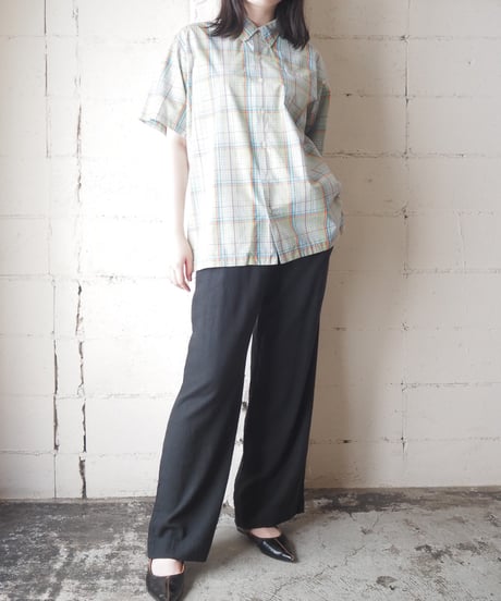 Ralph Lauren Short Sleeve Button Down Check Shirt YGN