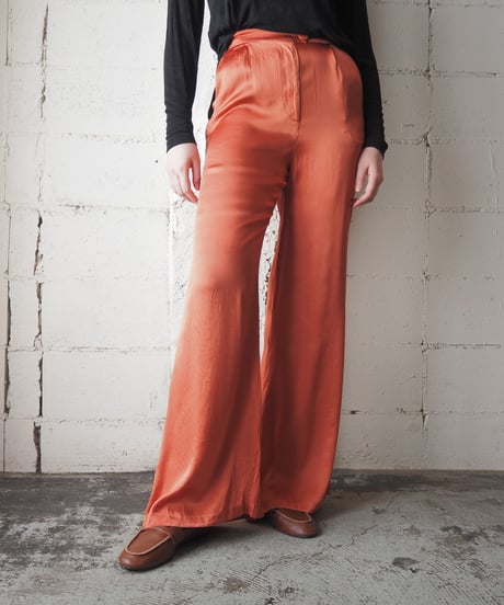 Satin Wide Leg Pants OR