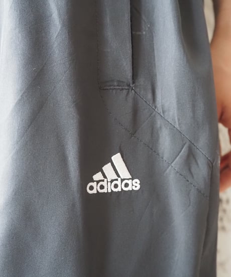 Remake adidas Drawstring Track Skirt BK WH