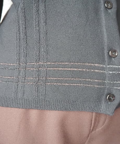 Max Mara Line Hem Collar Cardigan BK