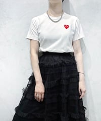 PLAY COMME des GARÇONS One Point Tee WH