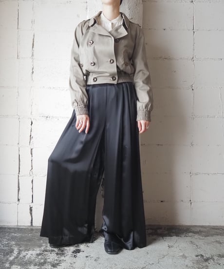 BURBERRY Cropped Trench Jacket BE