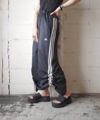 Remake adidas Drawstring Track Skirt BK WH