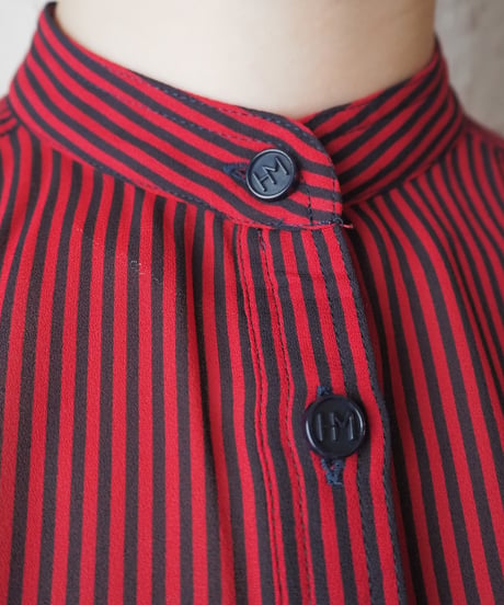 HANAE MORI Stripe Pullover Shirt REBK