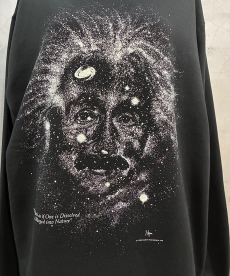 Albert Einstein Starry Night Sweatshirt BK