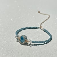凪~Larimar Macrame’ Bracelet