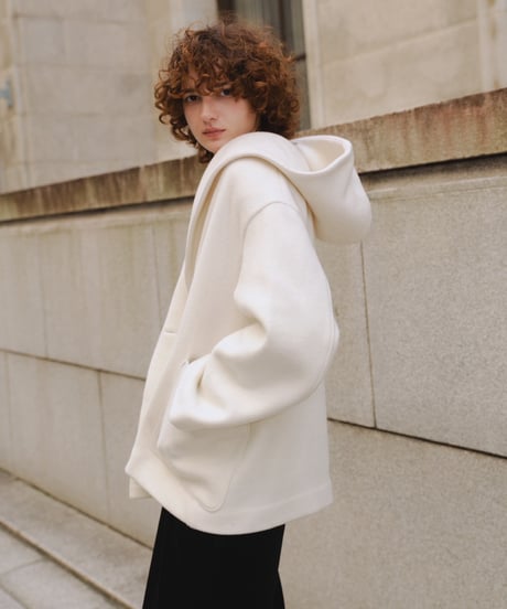 HOODED COAT